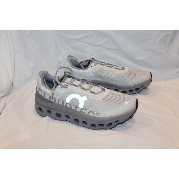 ON‎ CLOUD MEN\'S CLOUDMONSTER ATHLETIC SHOES ICE ALLOY GRAY NEW 10.5 main image 6